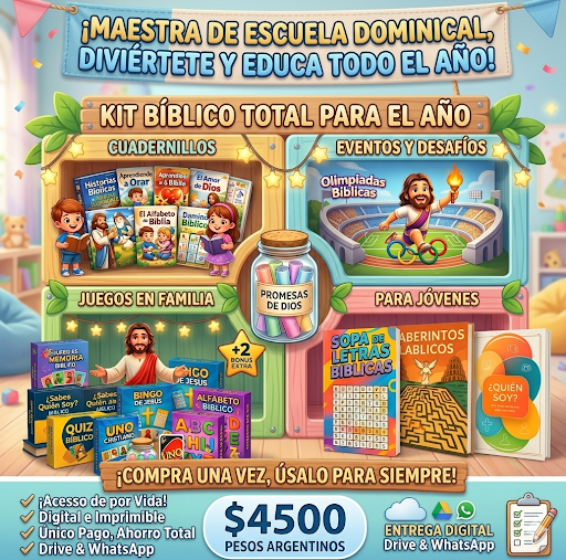 Kit bíblico infantil